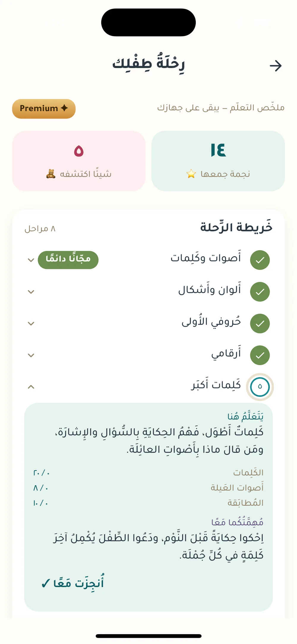 لوحة متابعة ولي الأمر داخل دندنة